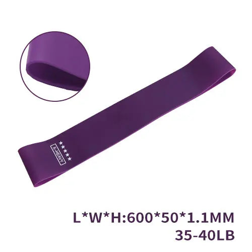 Running Recovery Gear: Exercise Workout Resistance Stretch Bands For Strength Training / Rungear