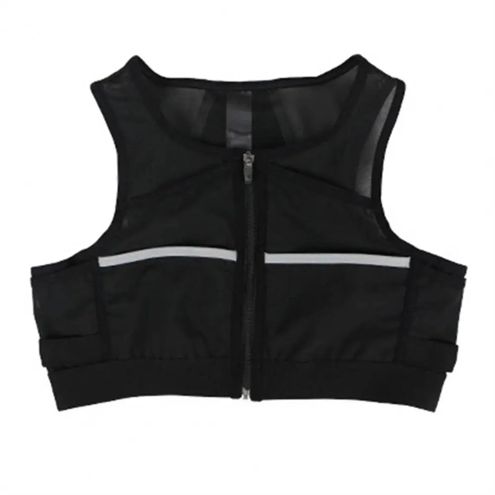 Marathon Running Vest: Large Capacity, Breathable, Reflective Running Chest Pack / Rungear