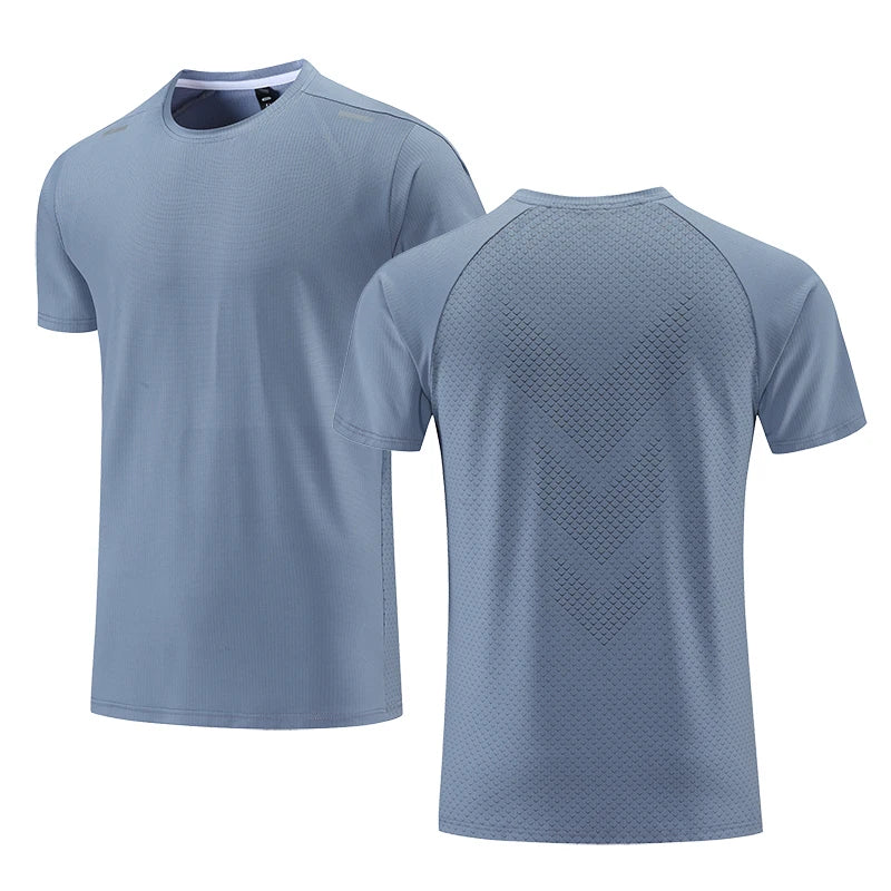 Men's Running Apparel: Quick-Dry, Breathable, Fitness Sports Training Shirt / Rungear