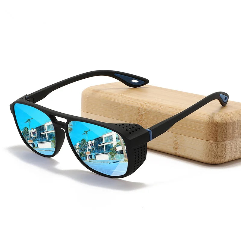 Sunglasses Running Gear: Unisex, Polarized Square Sunglasses for Outdoor Fishing Riding, Running Travel / Rungear