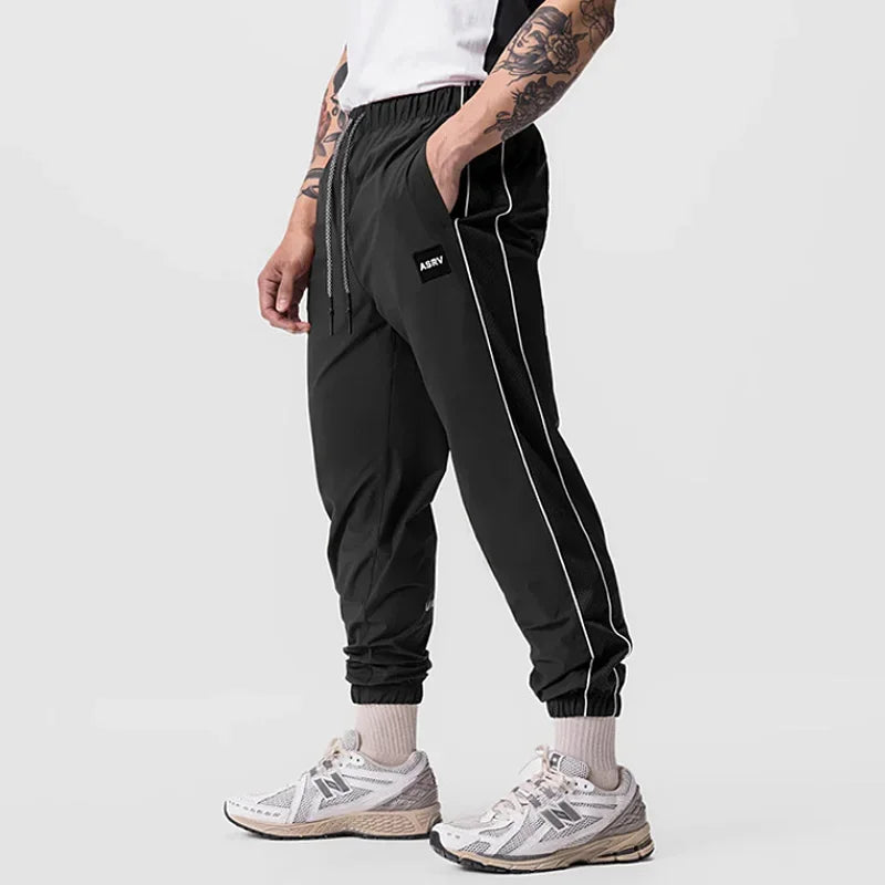 Men's Quick Dry Apparel: Loose Fit, Casual, Breathable Sports Workout Sweatpants for Running, All Sports / Rungear