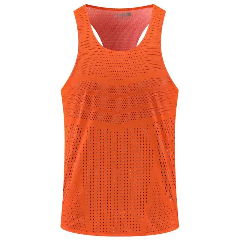 Ultra Light Moisture Wicking Performance Marathon Racing Sports Fitness Tops For Men And Women