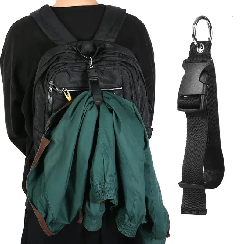 Portable Travel Luggage External Backpack Strap With Release Buckle Strap