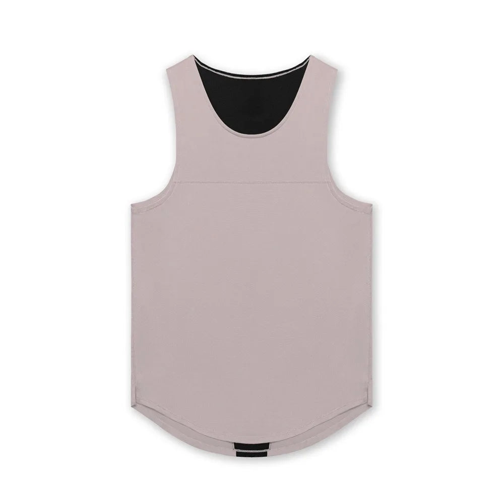 Men's Quick-Dry Apparel: Sleeveless, Breathable Mesh, Quick-Dry Workout Fitness Tank Top Singlet / Rungear