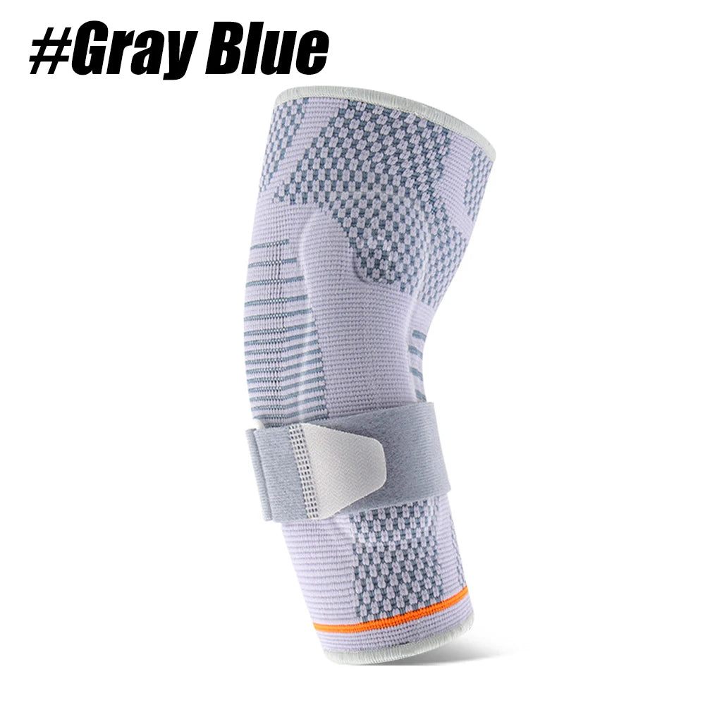 Running Compression Gear: Adjustable Arm Support with Gel Pad, Compression Sleeve with Strap / Rungear