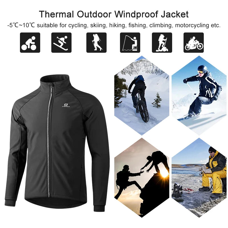 Men's Running And Trail Apparel: LAMEDA Lightweight, Reflective Windbreaker Jacket / Rungear