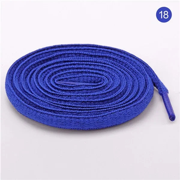 Sports Shoe Accessories: 1 Pair Adults Classic Oval, Half Round Athletic Shoelaces / Rungear