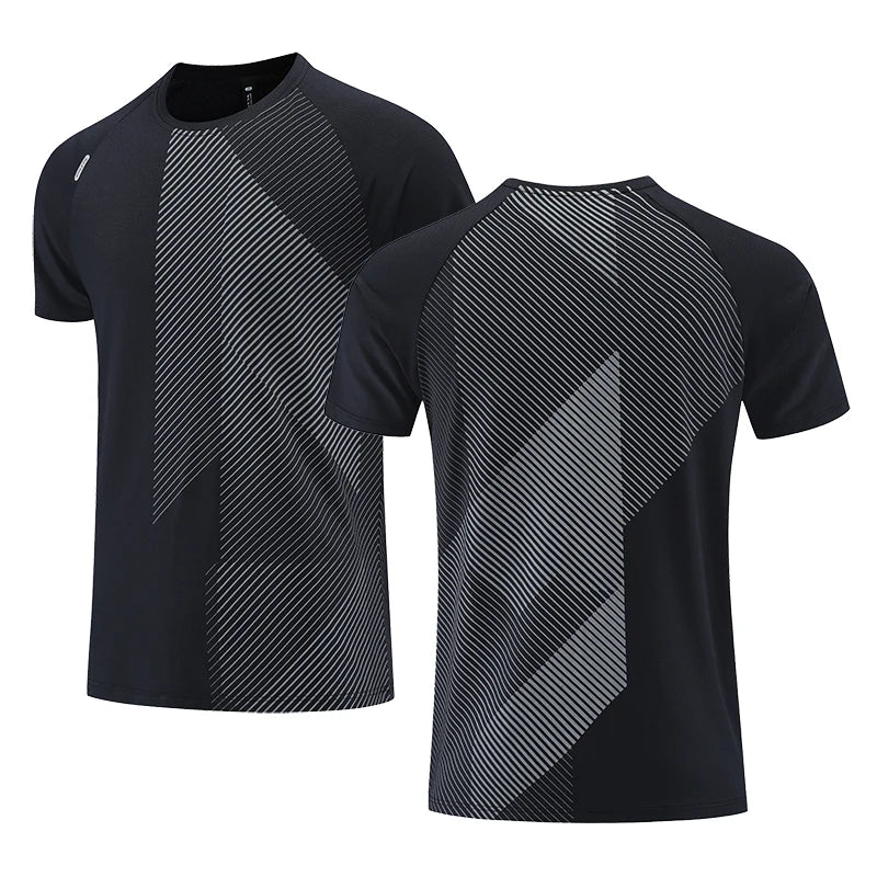 Men's Running Apparel: Quick-Dry, Breathable, Fitness Sports Training Shirt / Rungear