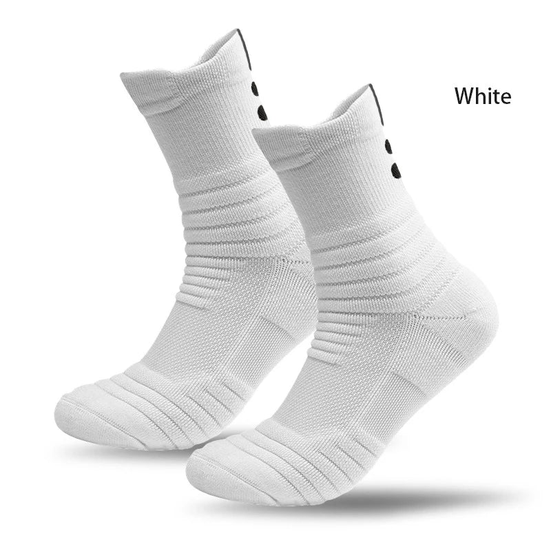 Running Sock Gear: Men's Sweat Absorbing, Anti-Slip, Mid Tube Sports Socks / Rungear