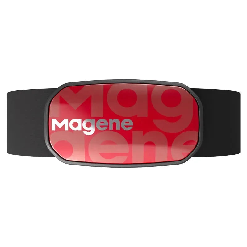 Running Heart Rate Accessories: Magene Split Chest Strap, Heart Rate Monitor, HRM Fitness Tracker, Bluetooth ANT Sensor, Compatible Zwift / Rungear