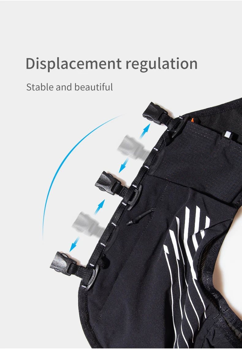 AONIJIE 10L Unisex Lightweight Running Hiking Walking Hydration Vest Pack