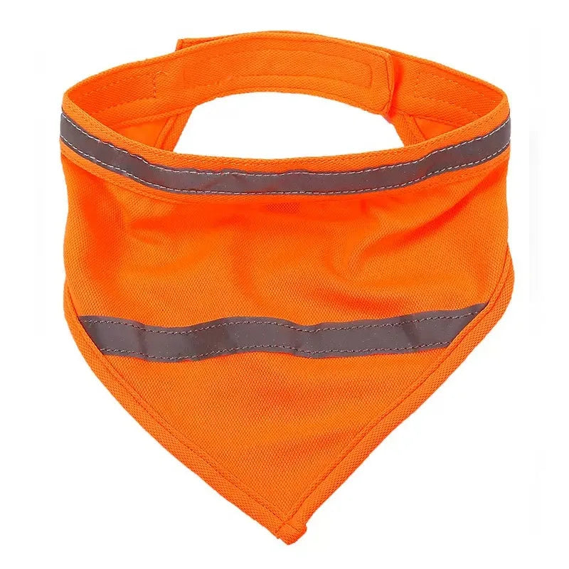 Dog Gear Accessories: Reflective, High Visibility Triangle Scarf, Suitable for Small and Medium-Sized Dogs / Rungear