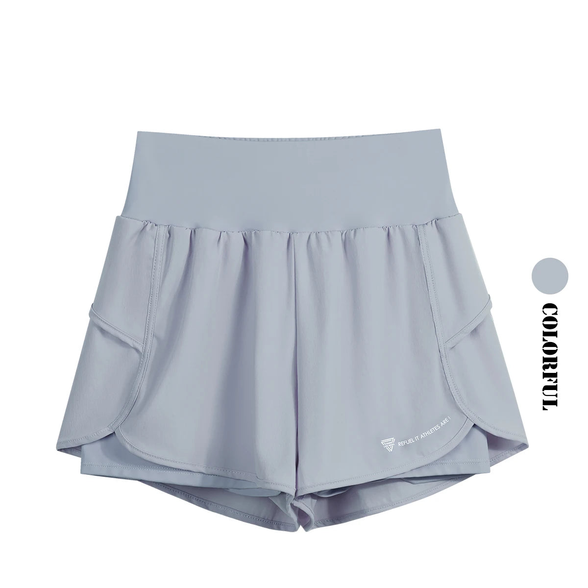 DRUR 2 In 1 High Waist Pants With Pockets Fitness Running Women Shorts Sportwear 2025