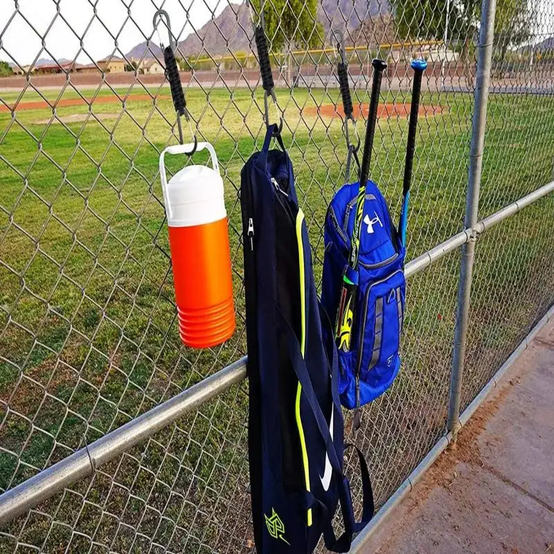 Trail Accessories: Paracord Keychain, Braided Double-Buckle Lanyard, Double Carabiners Paracord Keychain / Rungear