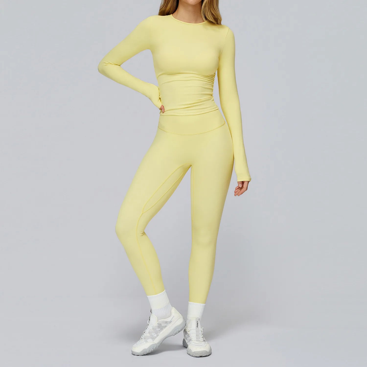 Women's Activewear Apparel: Long Sleeved, High Waisted, Fitness Activewear Workout Sets / Rungear
