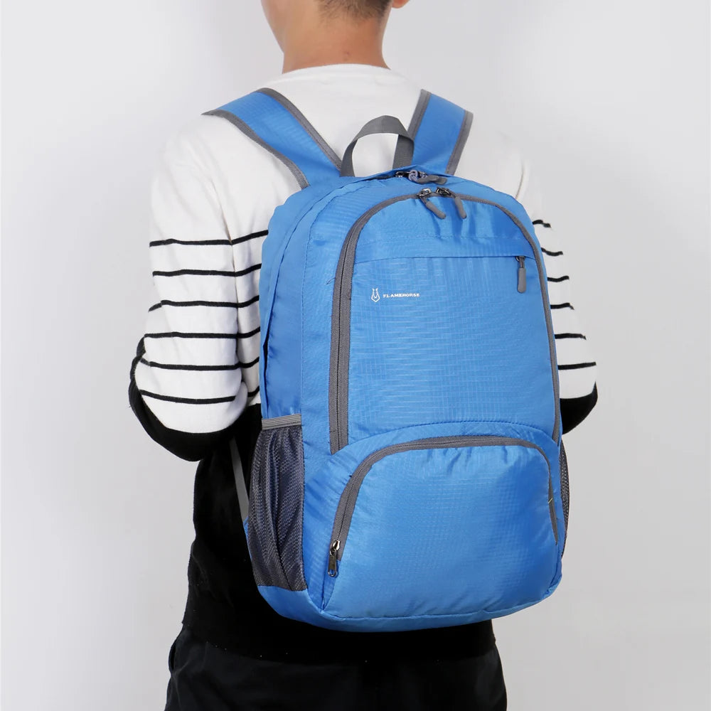 Lightweight Trail Accessories: Unisex, Waterproof, Packable Backpack For Travel, Hiking, Cycling / Rungear
