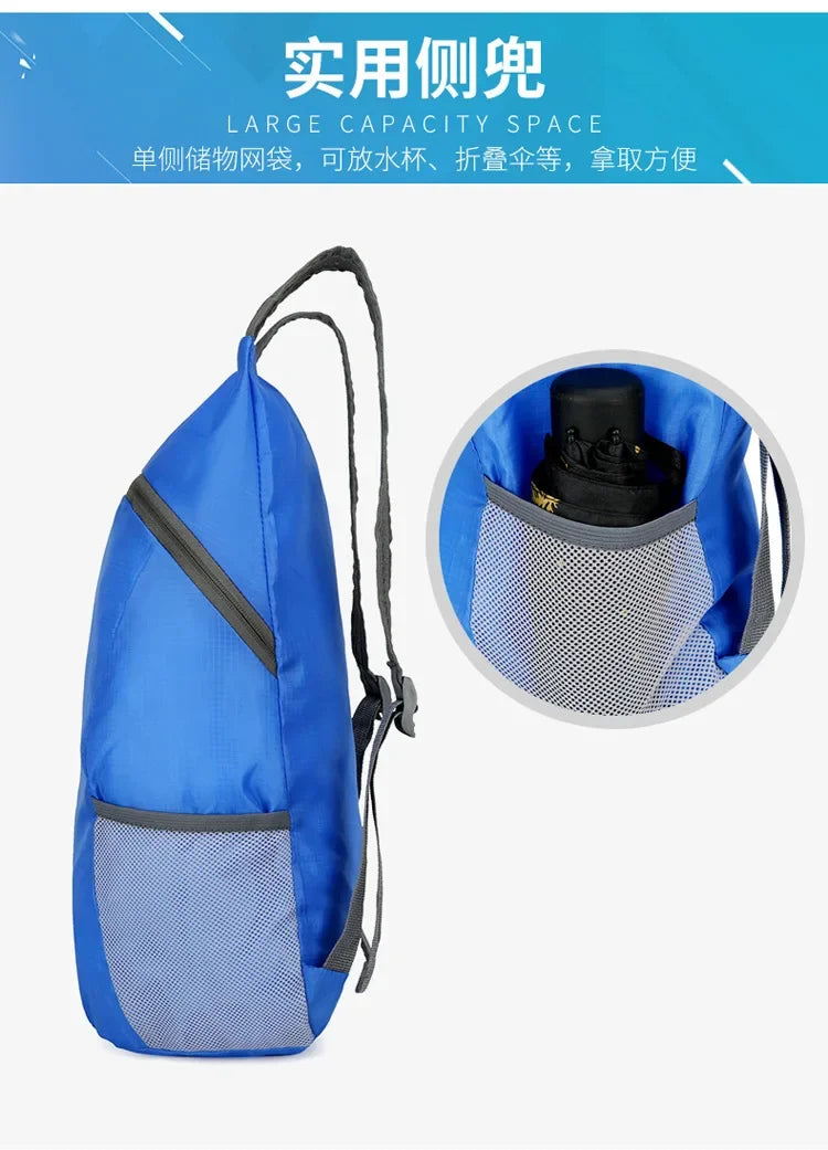 Lightweight Trail Accessories: Unisex Packable, Foldable, Outdoor Backpack for Travel, Hiking / Rungear