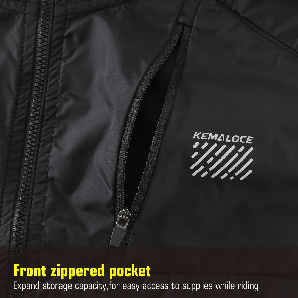 Men's Winter Apparel: KEMALOCE Windproof, Ultra Lightweight, Long Sleeved Windbreaker Jacket 2025 / Rungear
