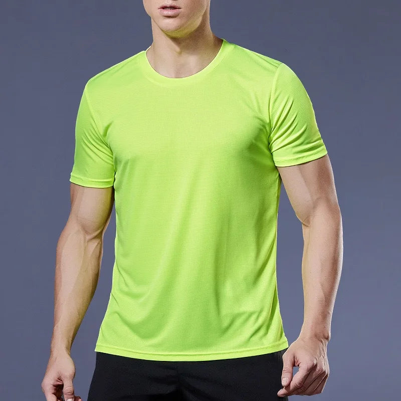 Men's Jersey Sportswear Running Quick Dry Compression Sport T-Shirt Sportswear