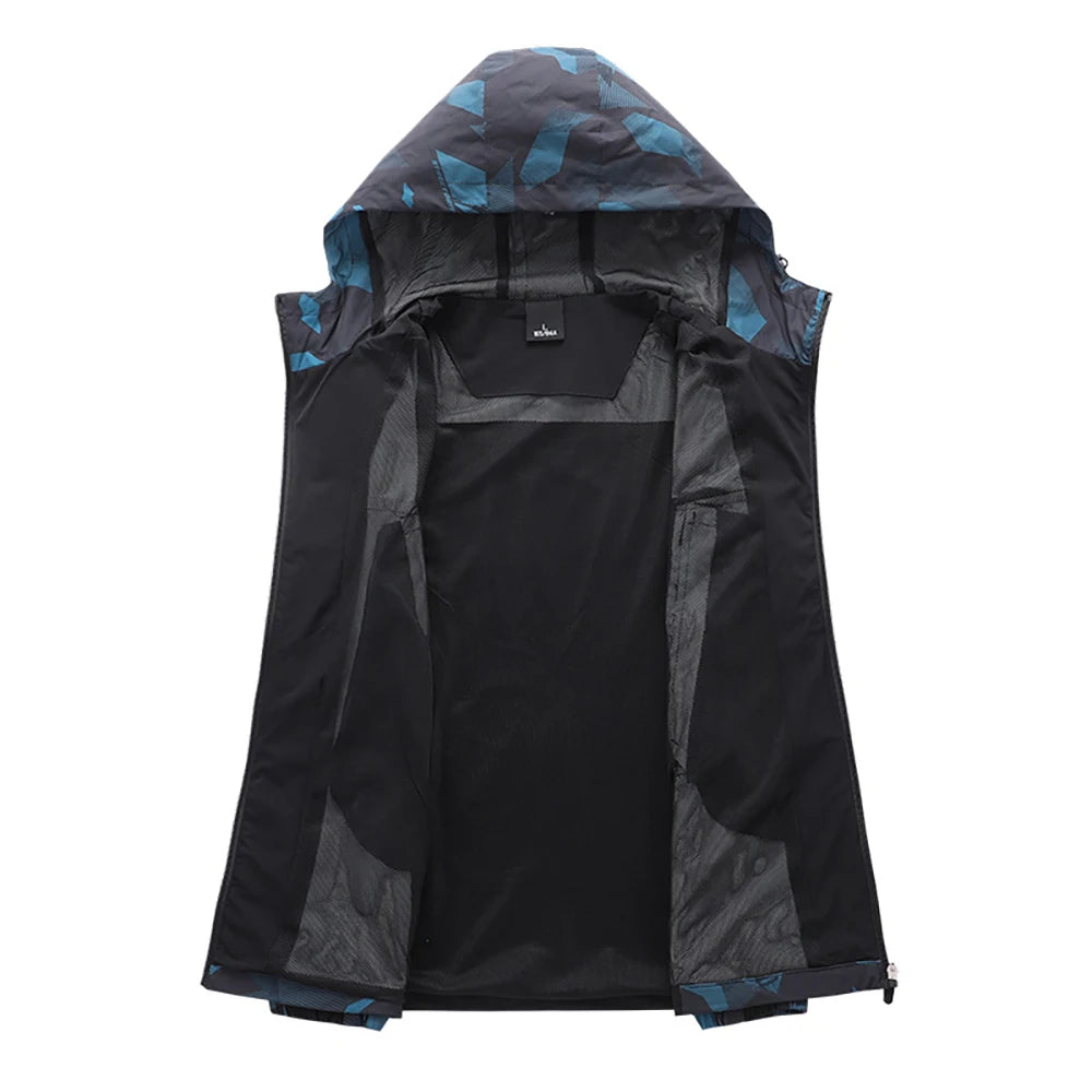 Men's Jacket Apparel: DIRTFOX Windproof Light Jacket For Mountain, Hiking, Walking / Rungear
