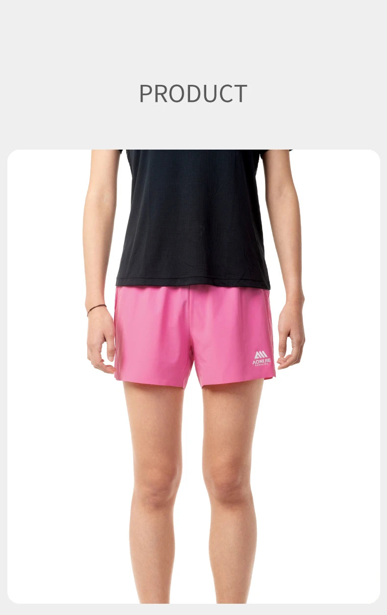 AONIJIE FW6199 Women's Running Shorts with Pockets Lightweight Quick Dry Sports Shorts Gym Workout Athletic Shorts for Women