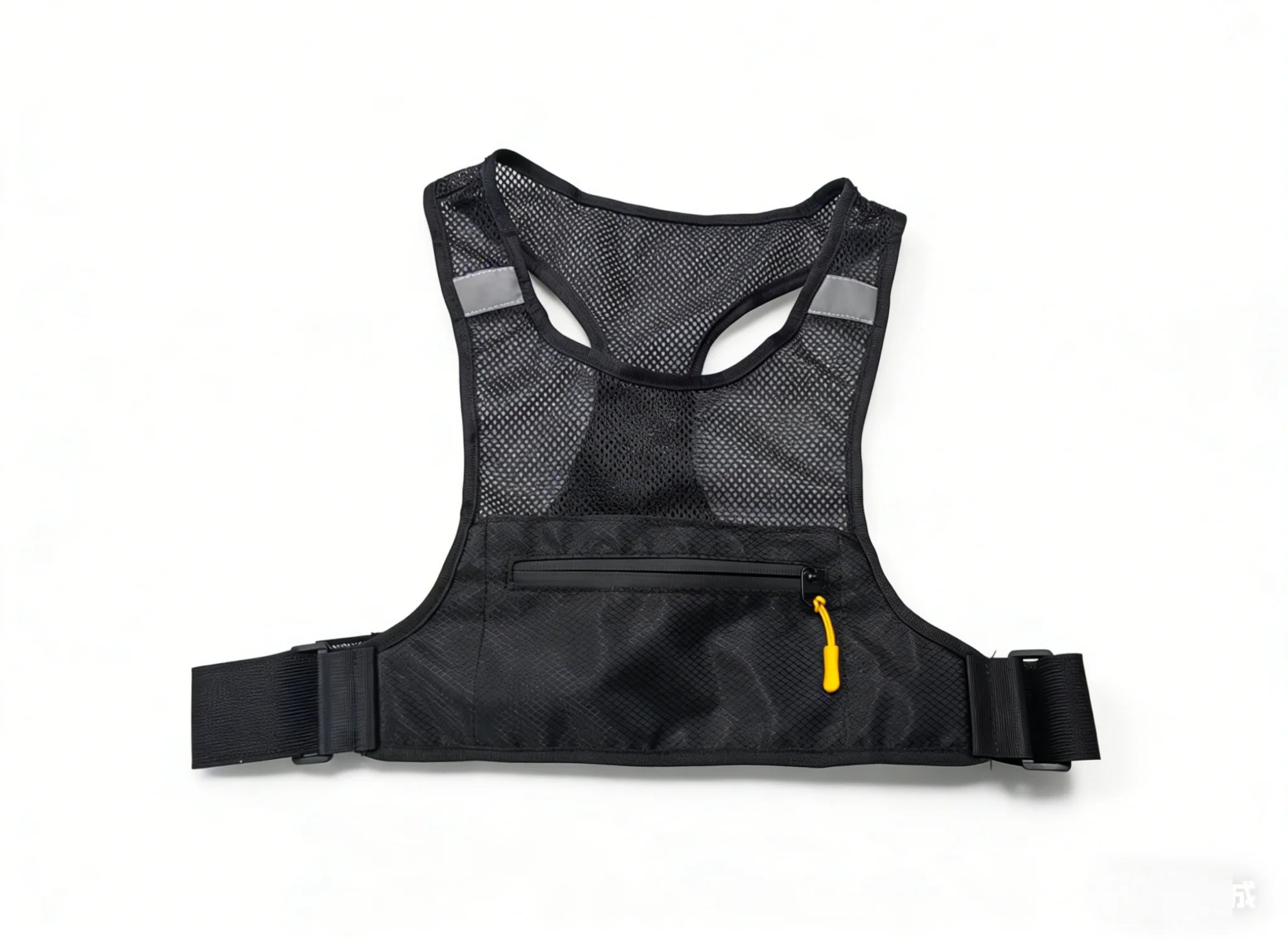 Marathon Running Gear: Reflective, Breathable, Lightweight Running, Hiking Chest Bag Fits 6.7" Phone / Rungear