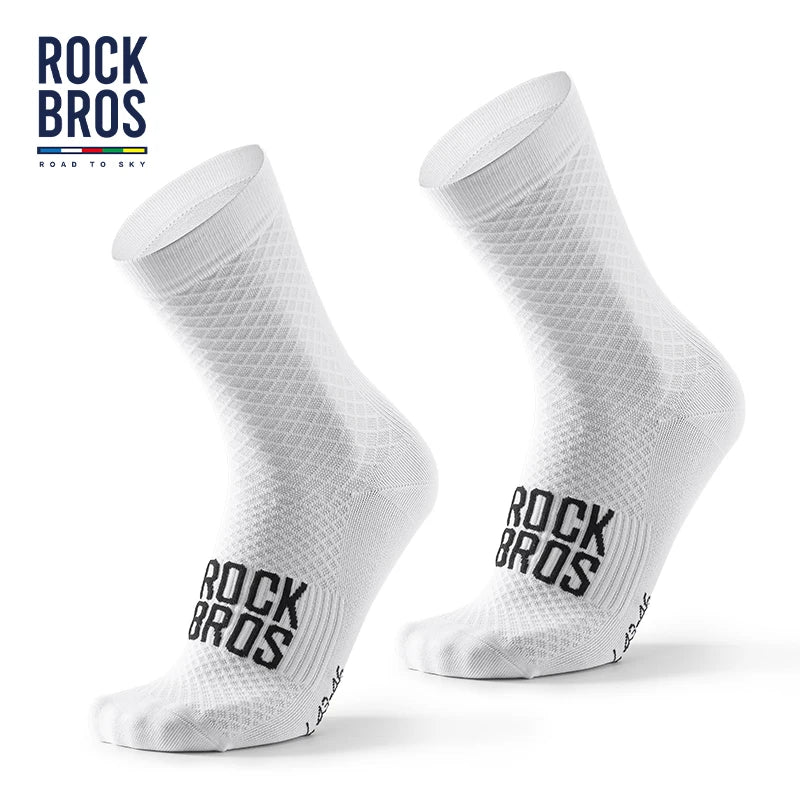 Running Socks Accessories: ROCKBROS 1 Pair High Elastic, Shock Absorbing, Breathable Running, Hiking, Walking, Cycling Sports Socks / Rungear