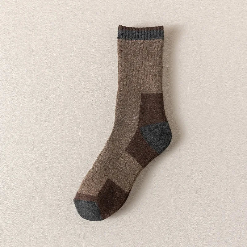 Moisture-Wicking Socks: Breathable, Winter Thermal, Thickened Warm, Moisture-Wicking Merino Wool Socks / Rungear