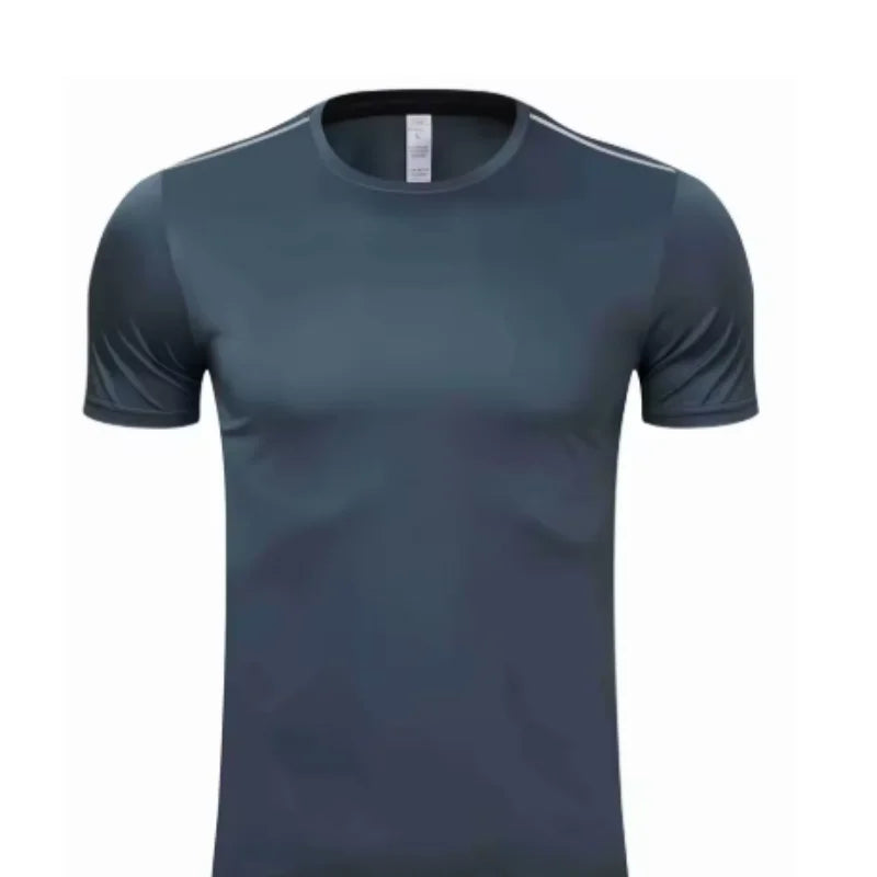 Men's Moisture-Wicking Apparel: Quick-Dry, Lightweight Short Sleeve Moisture Wicking Round Neck T-Shirt / Rungear