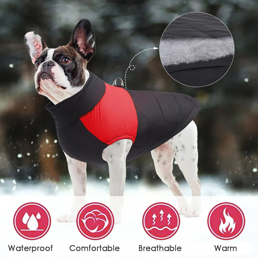 Winter Dog Accessories: Warm, Waterproof Dog Jacket for Small, Medium, Large Dogs / Rungear