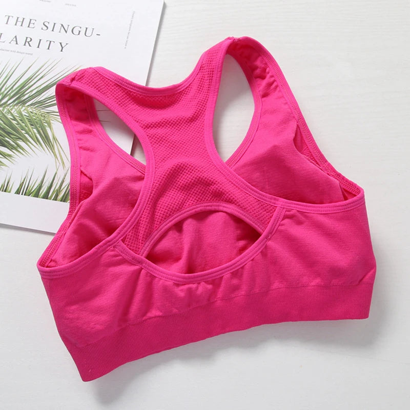 Women's Activewear Apparel: Breathable Push Up Fitness Sports Top Bra / Rungear