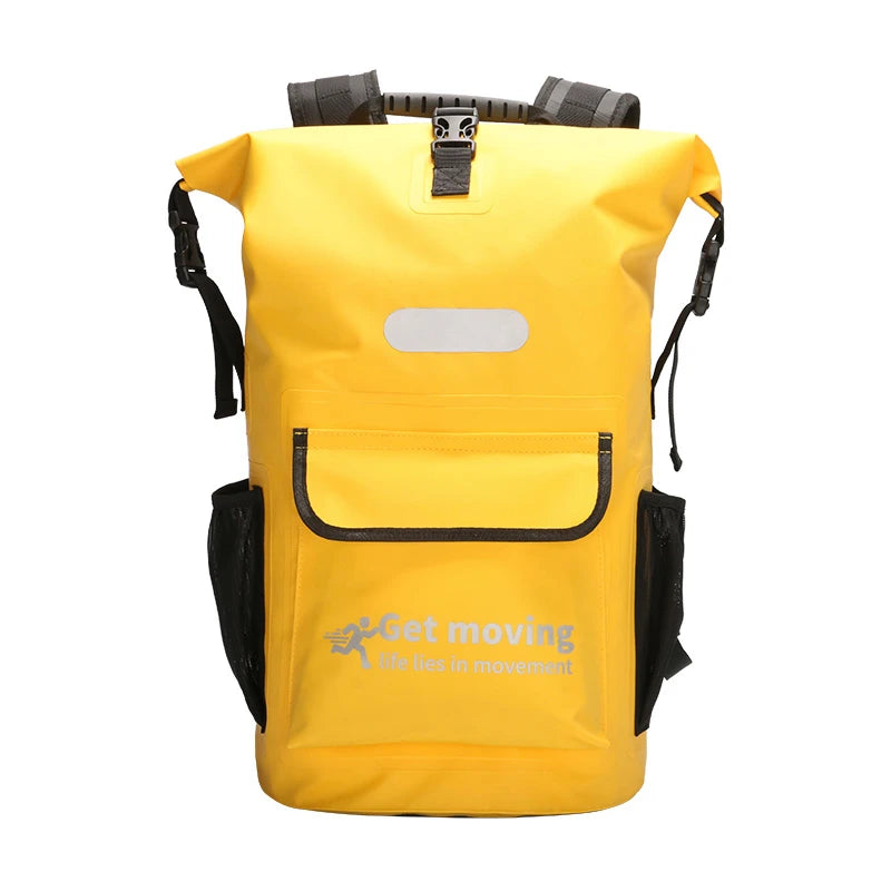 Waterproof Trail Bags: 25L Dry Storage Bag Backpack for Outdoor Sports, Hiking, Trekking / Rungear