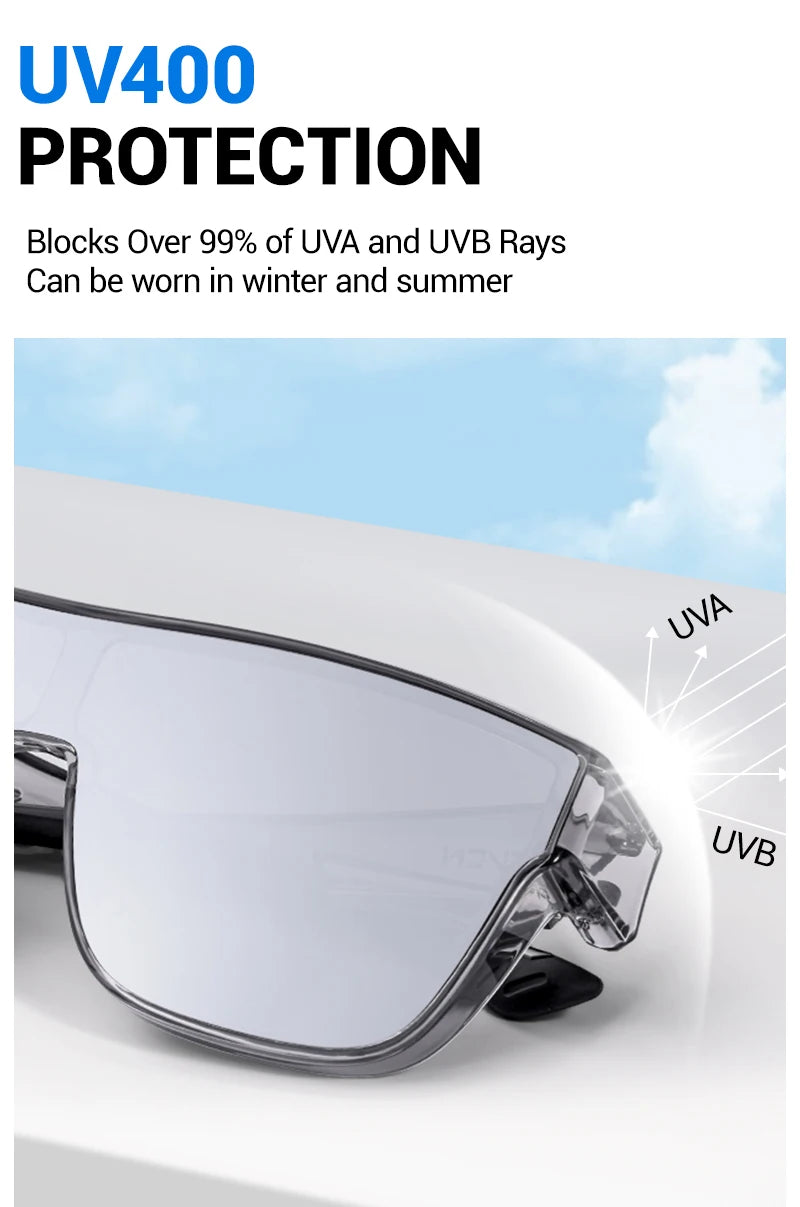 Sunglasses Gear Accessories: SCVCN Unisex Sunglasses for Outdoor Sport UV400 / Rungear