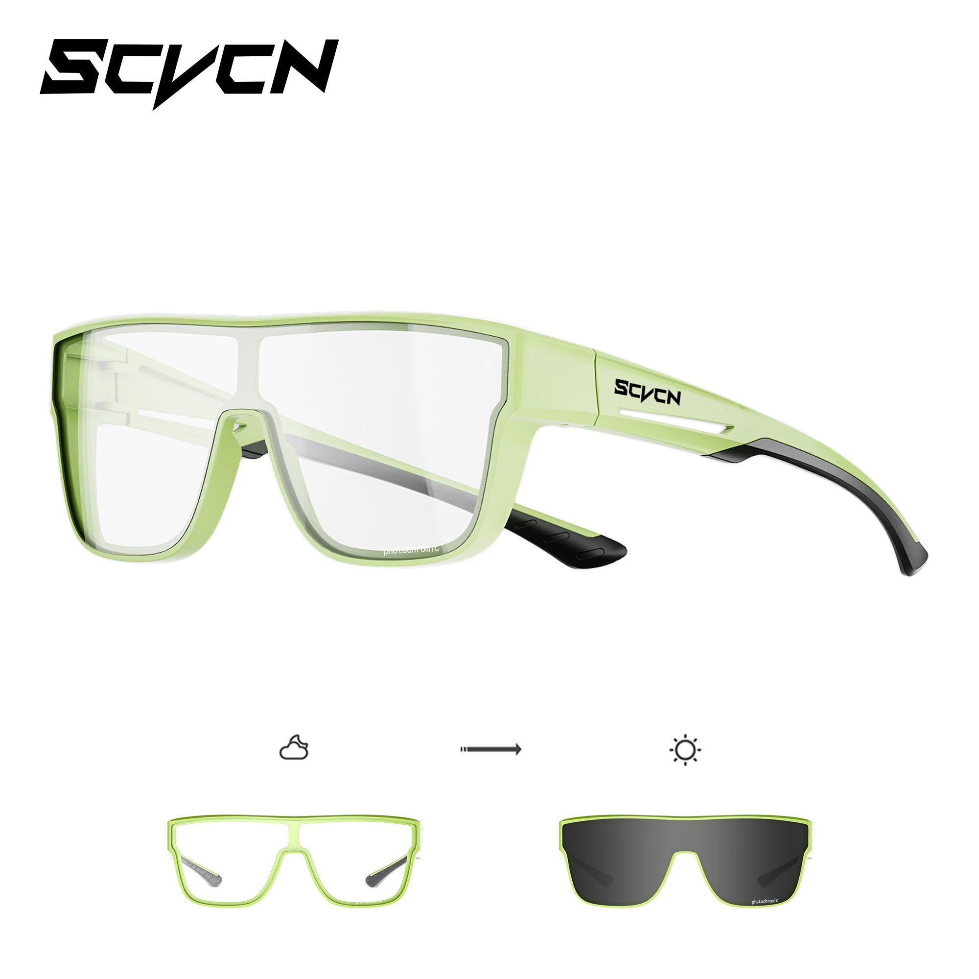 Sunglasses Gear Accessories: SCVCN Unisex Sunglasses for Outdoor Sport UV400 / Rungear
