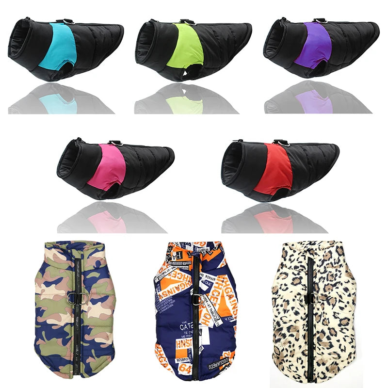 Winter Dog Accessories: Warm, Waterproof Dog Jacket for Small, Medium, Large Dogs / Rungear