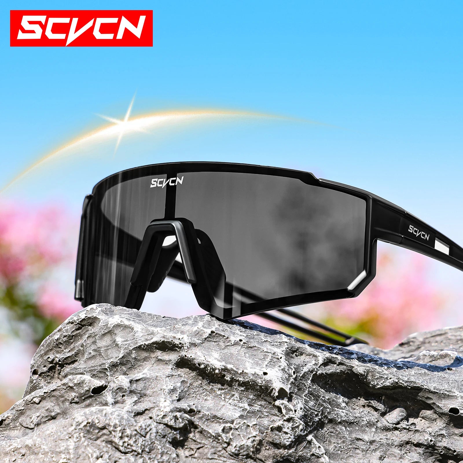 Sunglasses Gear Accessories: SCVCN UV400 Unisex Sunglasses Outdoor Sports Eyewear / Rungear