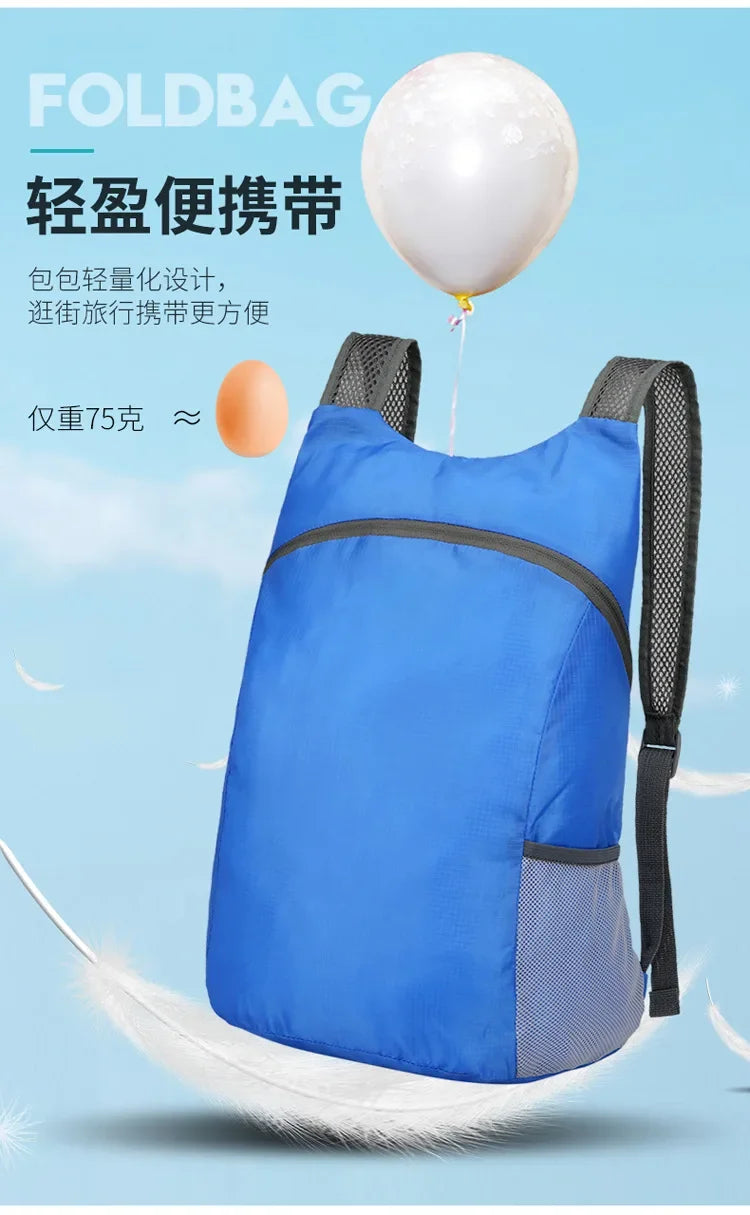 Lightweight Trail Accessories: Unisex Packable, Foldable, Outdoor Backpack for Travel, Hiking / Rungear