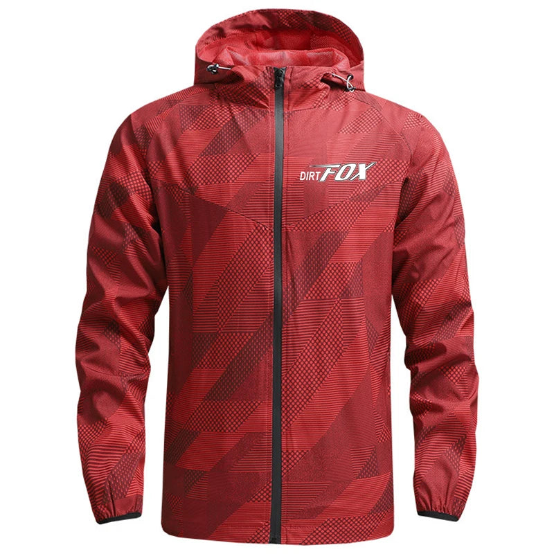 Men's Jacket Apparel: DIRTFOX Windproof Light Jacket For Mountain, Hiking, Walking / Rungear
