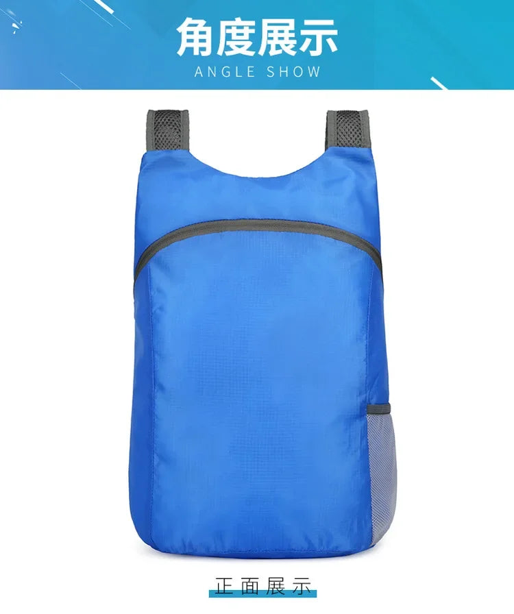 Lightweight Trail Accessories: Unisex Packable, Foldable, Outdoor Backpack for Travel, Hiking / Rungear