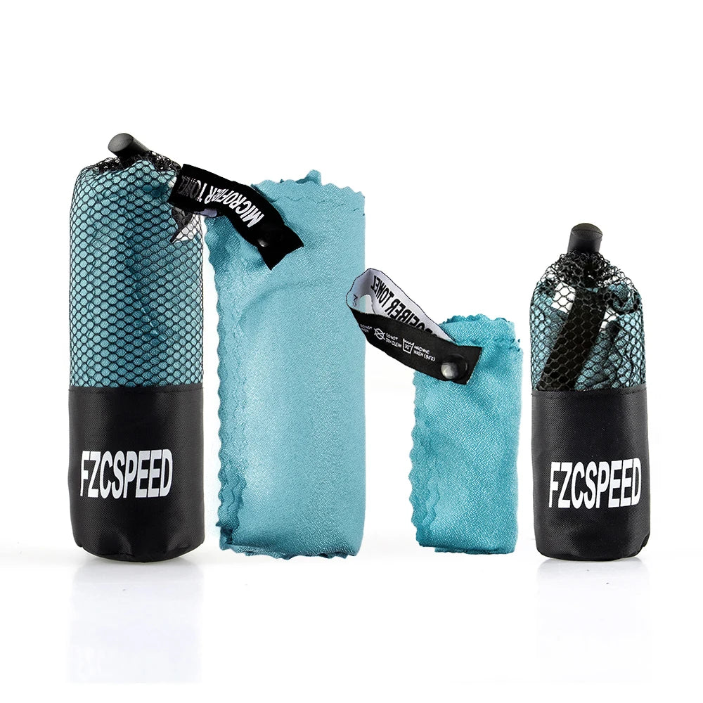 Quick Drying Accessories: Absorbent, Breathable, Portable Bath Towel for Travel, Hiking, Running Gym, All Sports / Rungear
