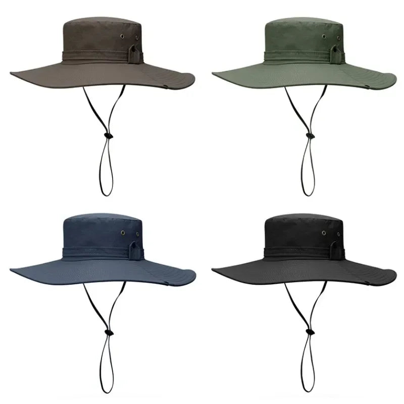 Summer Hat Accessories: New Unisex, Breathable Mesh, UV Sun Protection Hat Fishing Camping Hiking Mountaineering / Rungear