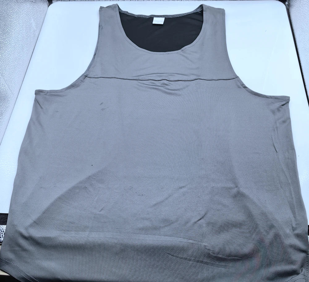 Men's Quick-Dry Apparel: Sleeveless, Breathable Mesh, Quick-Dry Workout Fitness Tank Top Singlet / Rungear