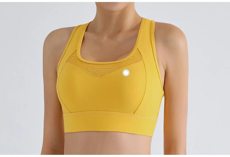 Women's Running Clothing: High Impact Full Support Adjustable Push Up Sports Bra Up To 3XL / Rungear