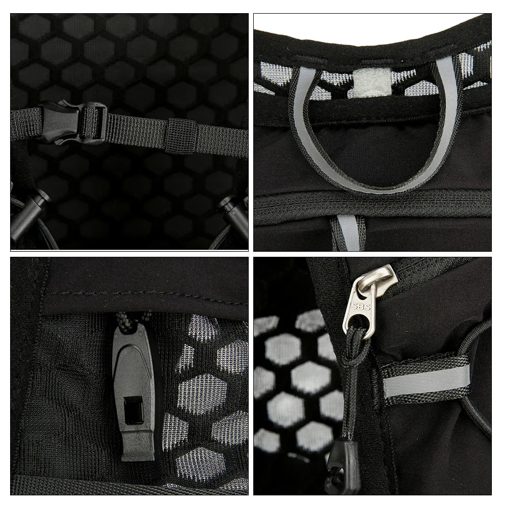 Lightweight Running Vest Breathable Water Bladder Running Backpack