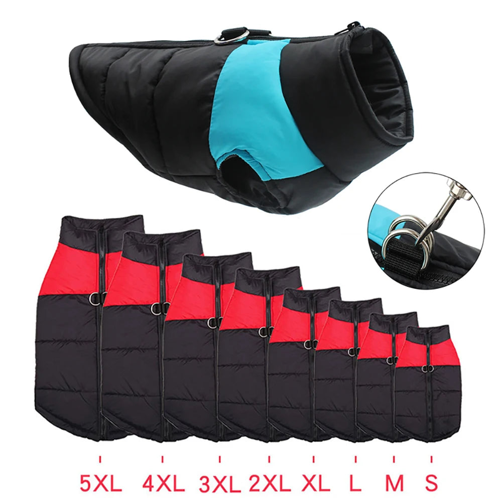 Winter Dog Accessories: Warm, Waterproof Dog Jacket for Small, Medium, Large Dogs / Rungear