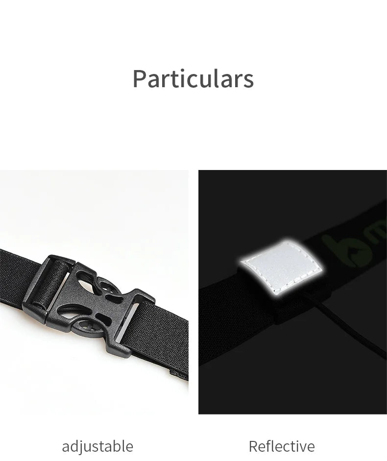 Running Race Accessories: MAP BROTHER M3020 Unisex Triathlon Marathon Race Number Belt With Gel Holder Running Belt / Rungear