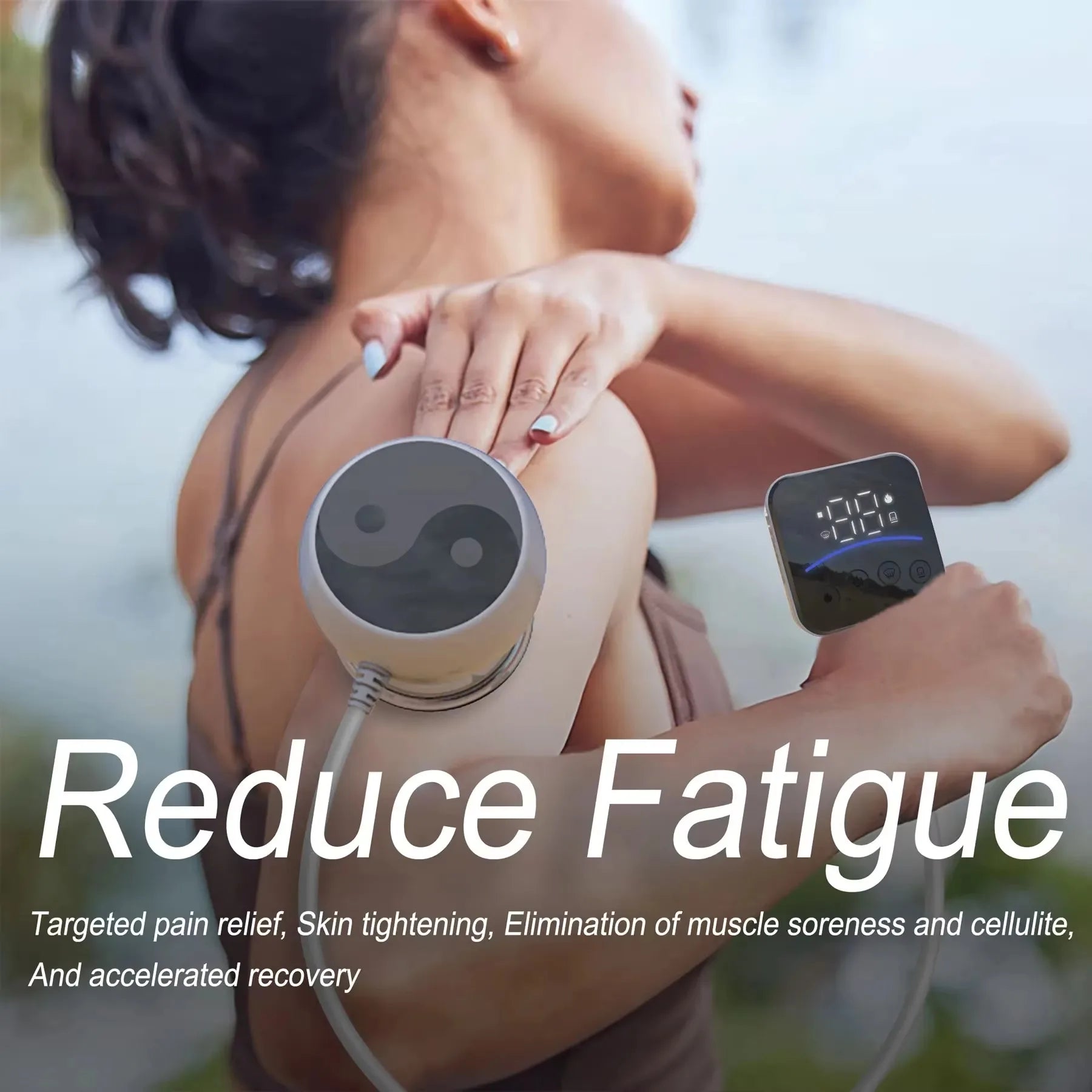 Running Tech Accessories: NEW Intelligent Vacuum Cupping Therapy - Remote Controlled Cupping Device, Smart Electric Gua Sha Cupping Machine / Rungear