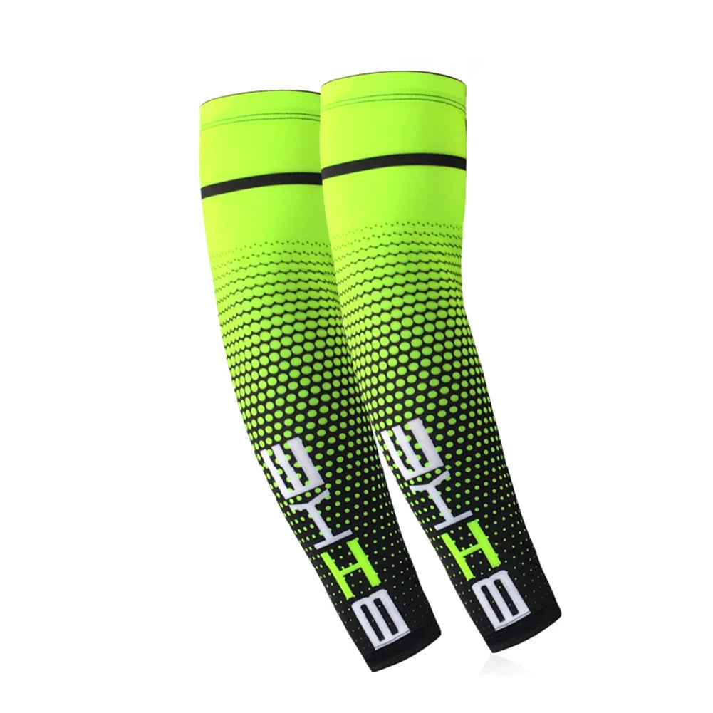 Run Gear Accessories: 1PC Breathable, Quick Dry, UV Protection, Running Arm Sleeves, Arm Warmer Armguards Fitness Arm Warmers / Rungear