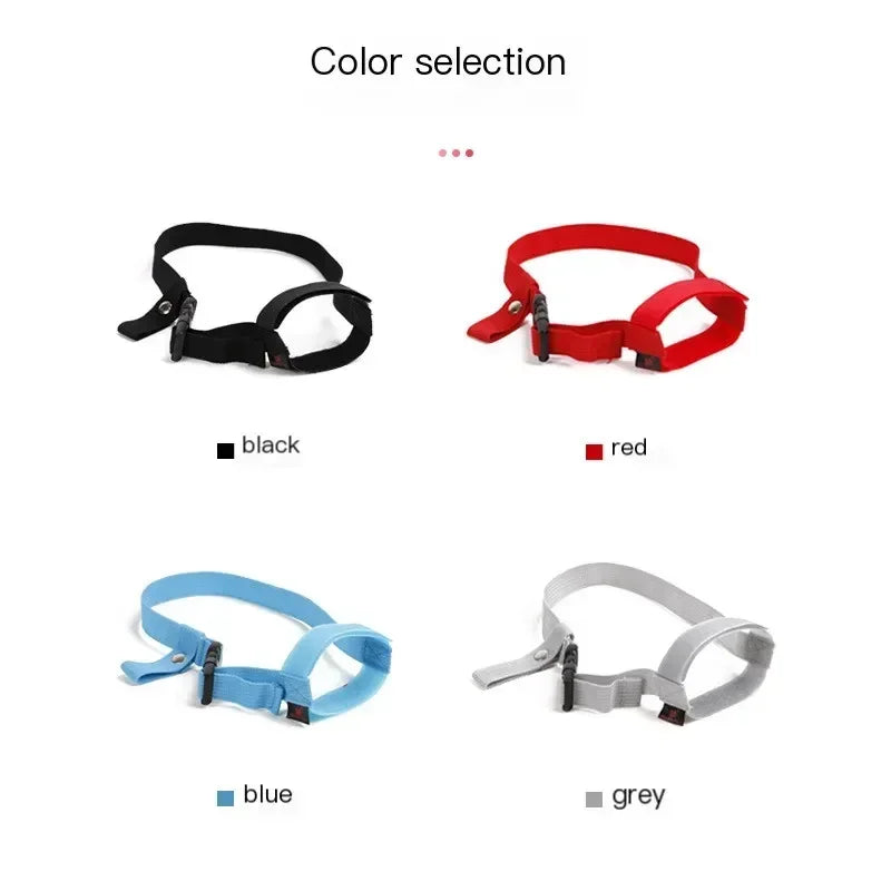 Running Dog Gear: Anti-Bite, Anti-Bark, Soft Nylon, Breathable Dog Muzzle With Adjustable Straps For Small Dogs / Rungear