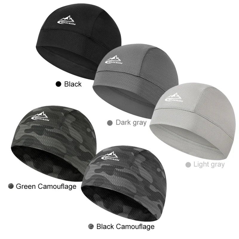 Hat Gear Accessories: Breathable Mesh, Quick-Dry Hiking, Running Sports Beanie Hat / Rungear